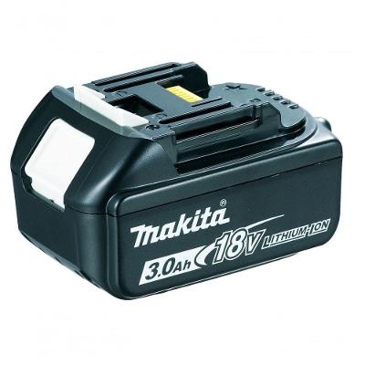 Bateria Li-íon 18V 3.0Ah BL1830B com Indicador de Carga e sem Efeito Memória Makita