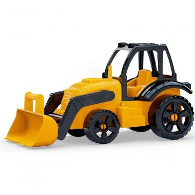 Trator Carregadeira Brinquedo Infantil Multicolorido com Cores Vivas 3 Anos
