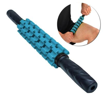 Bastão para Liberação Miofascial Massagem Relaxamento Azul AB Mídia