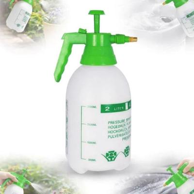 Pulverizador Portátil Borrifador Manual Alta Pressão 2L Vedação Reforçada para Jardim Plantas
