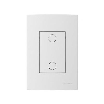 Interruptor Inteligente Sleek Touch Wi-Fi 2 Teclas 4x2 Branco Margirius
