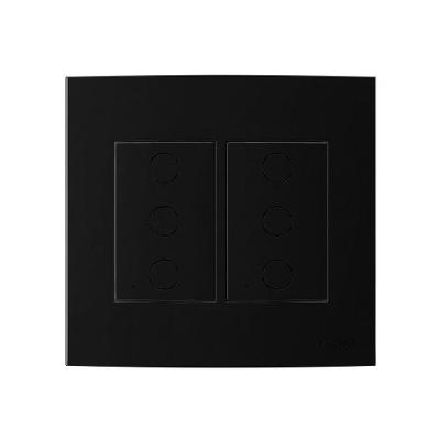 Interruptor Inteligente IOT-TW46 4x4 Wi-Fi Touch 6 Teclas Bivolt Margirius