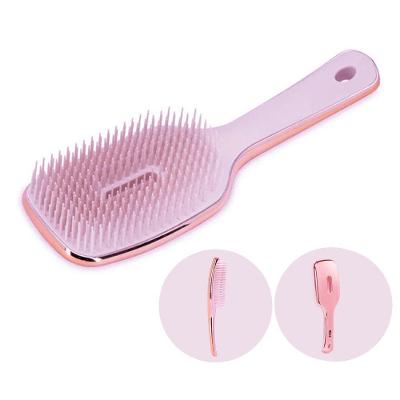 Escova de Cabelo Flex Premium Desembaraço Suave Cerdas Flexíveis Ricca