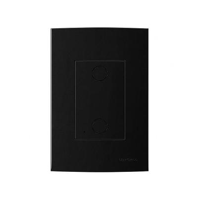 Interruptor Inteligente Sleek Touch 2 Teclas 4x2 Preto Margirius