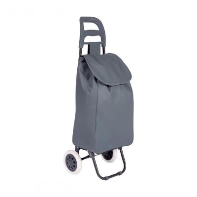 Carrinho de Compras Multi Cz Reforçado Grande Dobrável Preto Mor 30KG