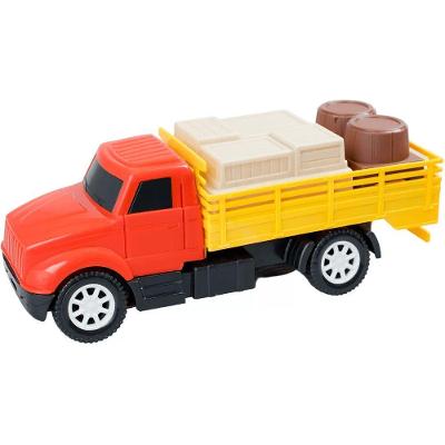 Carreta Mini Carga 636 Transporte de Caixas Roda Livre Diverplas
