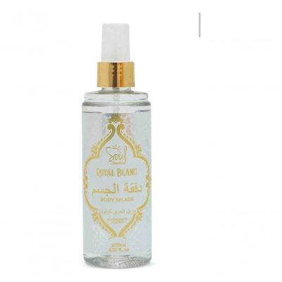 Body Splash Royal Blanc Feminino Eau de Cologne 200ML Soul Cosméticos