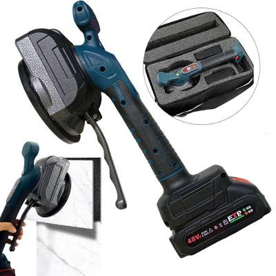 Máquina de Assentar Piso SU-SUC2 com Ajuste de Vibração Preto Leva Pro Pet 48V