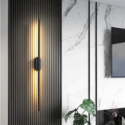 Luminária de Parede Interna Vector 3 Cores de Luz Bivolt Preto Cadeiras Inc