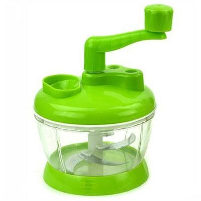 Processador de Alimentos Manual com Manivela para Legumes Verduras Plástico Multiuso Laranja Yeet