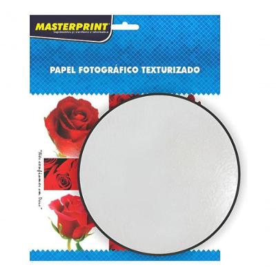 Papel Fotográfico Maxprint Glossy Textura Couro A4 40 Folhas