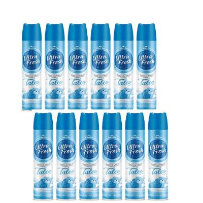 Odorizador Purificador de Ambiente Ultrafresh Fragrância Talco 12un