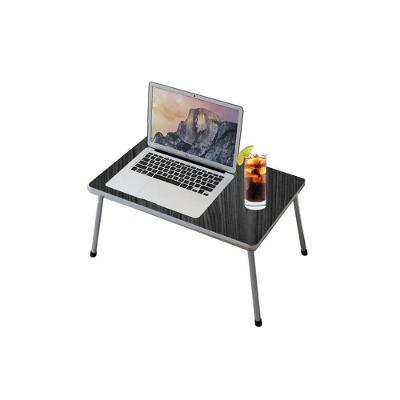 Mesa para Notebook Retangular Multiuso Moderno MDF 28CM Preto Yeet