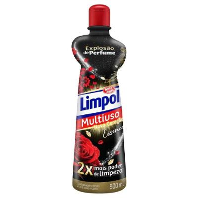 Limpador Multiuso Limpol Essence Black 500ML
