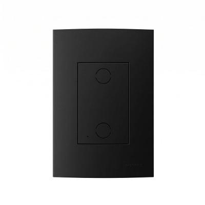 Interruptor Inteligente IOT - TW52 4x2 Touch com Wi-Fi Preto Margirius