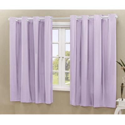 Cortina Blackout Clean 2,80x1,80M PVC para Sala Quarto Lilás Clara Luz Decora