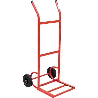 Carrinho para Transporte de Carga Nove54 120,0 kg com Roda de Borracha Maciça Vermelho
