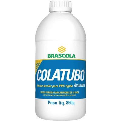 Adesivo para PVC 3130012 Soldagem a Frio Transparente Brascola 850G