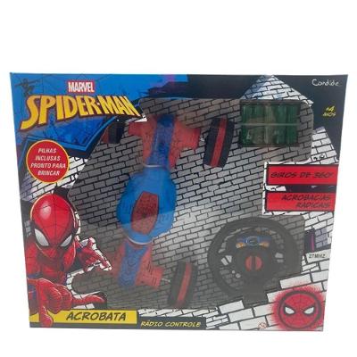 Carrinho de Controle Remoto 58051 Homem-Aranha Candide