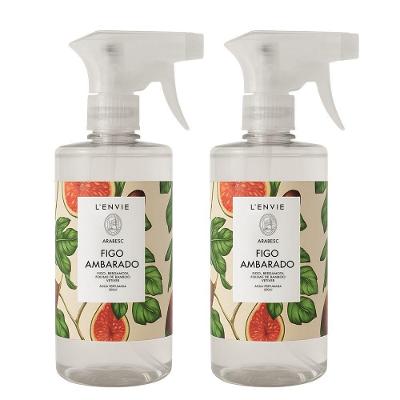 Água Perfumada Figo Ambarado Frutal Arabesc com Fragrância Frutal Ambarada Transparente L'envie 2