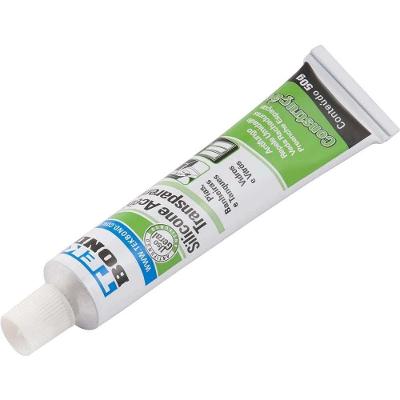 Borracha de Silicone Construção Adesivo Selante Transparente Tekbond 50G