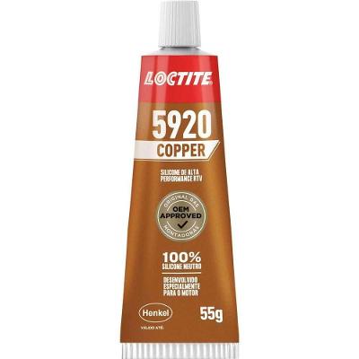 Adesivo para Junta 5920 Vedação Alta Temperatura Cobre Loctite