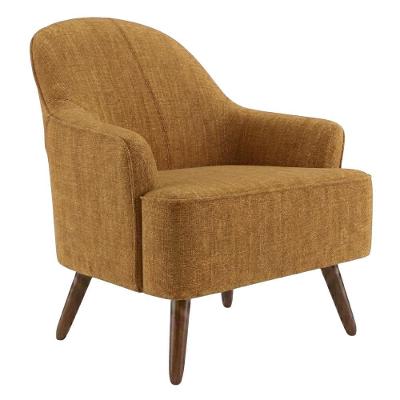 Poltrona Decorativa Naomi em Linho Confortável Milani Movelaria