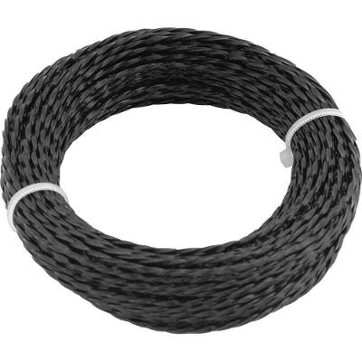 Fio de Nylon para Aparador de Grama 3373018015 Silencioso Preto Vonder 15M