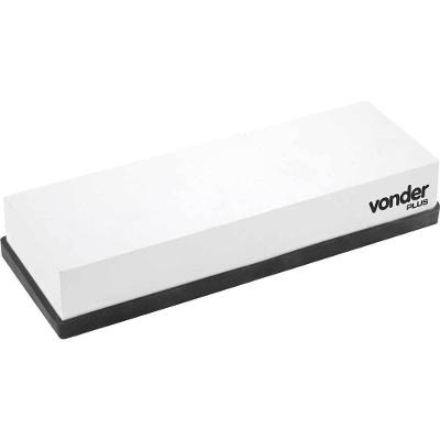 Pedra para Afiar Vonder Plus Retangular G2.000 com Base Emborrachada