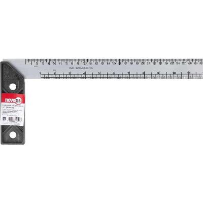Esquadro para Carpinteiro Nove54 12 Cabo Plástico Leve Bivolt