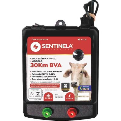 Eletrificador de Cerca Elétrica 1039 Bivolt Alcance 3.500 m Preto