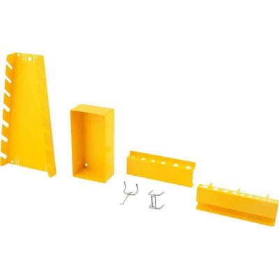 Jogo de Acessórios para Painel Porta-ferramentas 6199024000 Prático Resistente Amarelo Vonder