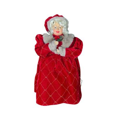 Mamãe Noel em Pé Vermelho 40cm Grillo Home Decor