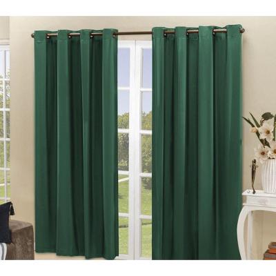 Cortina Blackout Clean PVC 2,80x2,30M para Sala e Quarto Verde Clara Luz Decora