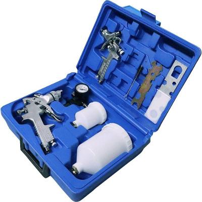 Conjunto de Acessórios para Compressor AS-1017G Sistema de Gravidade Pistolas 1,2 mm e 1,4 mm Bivolt