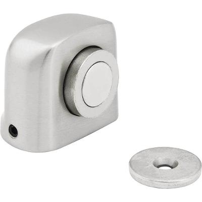 Fixador de Porta FP 550 Magnético Alumínio com Batente em Aço Carbono