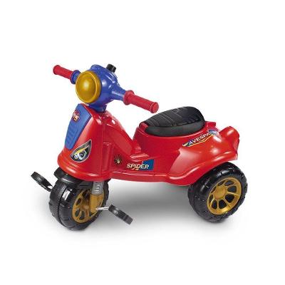 Triciclo Infantil Avespa Spider Multifuncional Passeio e Pedal Maral