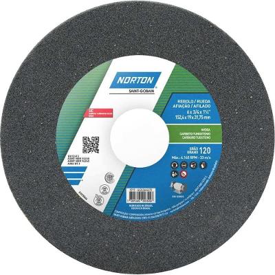 Rebolo Reto GC Corte Rápido e Frio Verde Norton 152,4MM