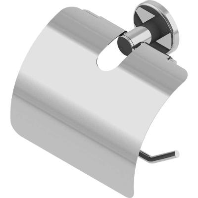 Porta-papel Higiênico 5148 com Tampa Aço Inox Delta