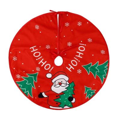 Saia para Árvore de Natal HOHOHO com Estampa Temática 80CM