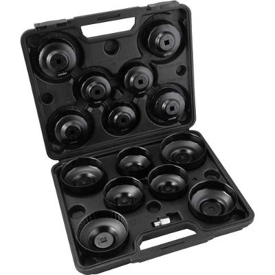 Saca-filtro de Óleo de Motor 6510015000 Grande Variedade de Aplicação com Maleta 14 Copos