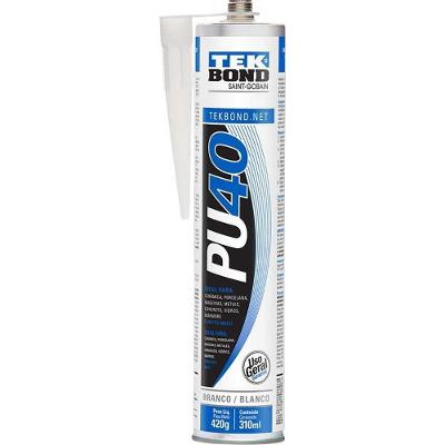 Selante PU 40 Poliuretano Monocomponente Branco Tekbond 310ML