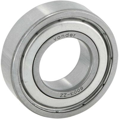 Rolamento Rígido de Esfera 6003-zz Precisão ABEC3 Dupla Blindagem 10MM Vonder