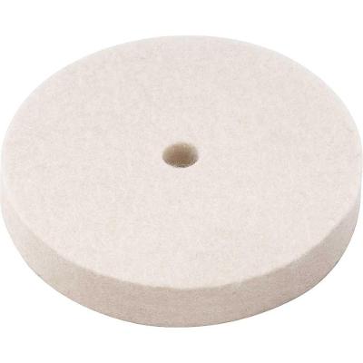 Roda de Feltro para Polimento Duro 100MM Branco Vonder