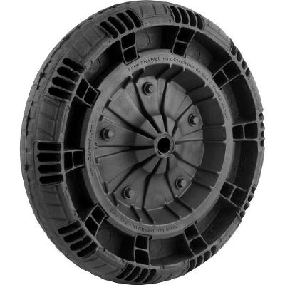 Roda Completa com Pneu Maciço Flex Border Não Fura e Absorve Impactos Vonder