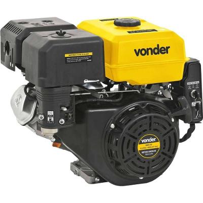 Motor a Gasolina MGV 14 Partida Elétrica e Manual Amarelo Vonder 420CM3 6,5L