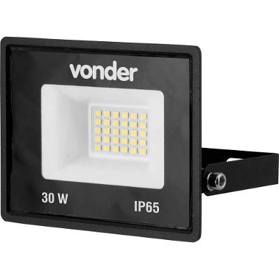 Refletor de LED RLV 303 30W Bivolt Automático Vonder