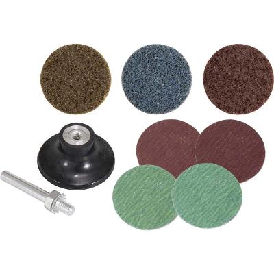 Jogo de Discos de Lixa com Esponja Abrasiva 50MM 9 Peças Vonder