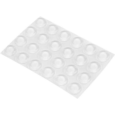 Protetor Adesivo Multiuso Vonder PVC 12MM 24 Peças Transparente