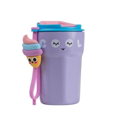 Copo de Viagem com Pendente Sovertinho Aço Inoxidável 300ML para Lilás Imaginarium